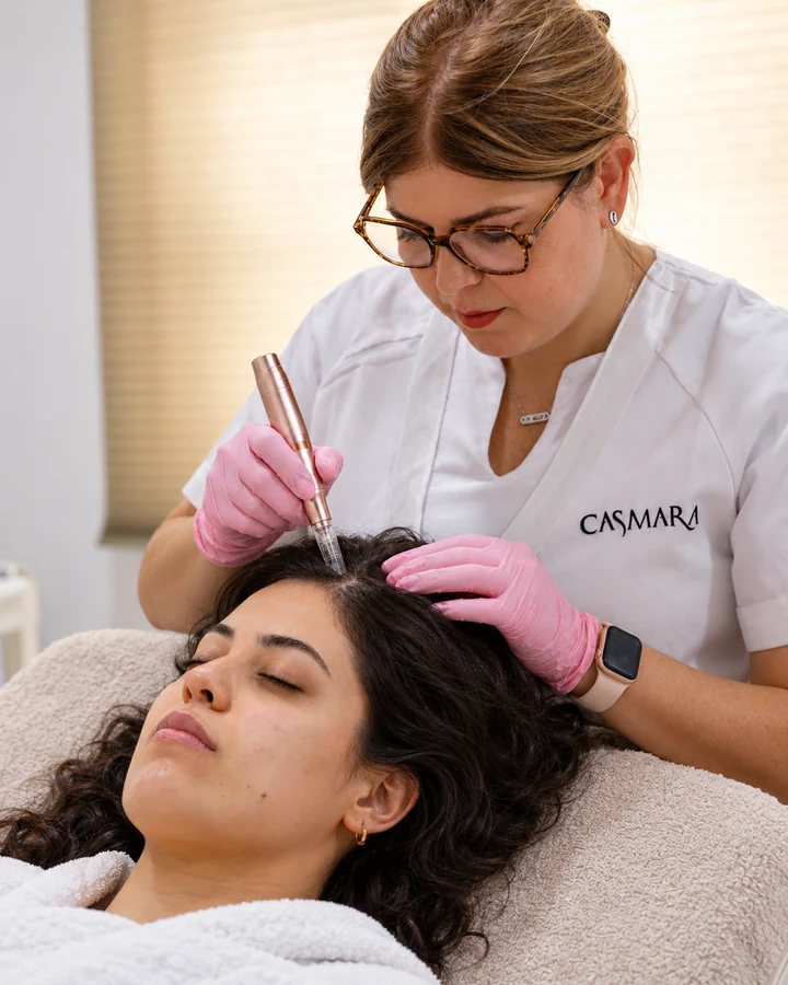 Microneedling capillaire — Pause Beauté